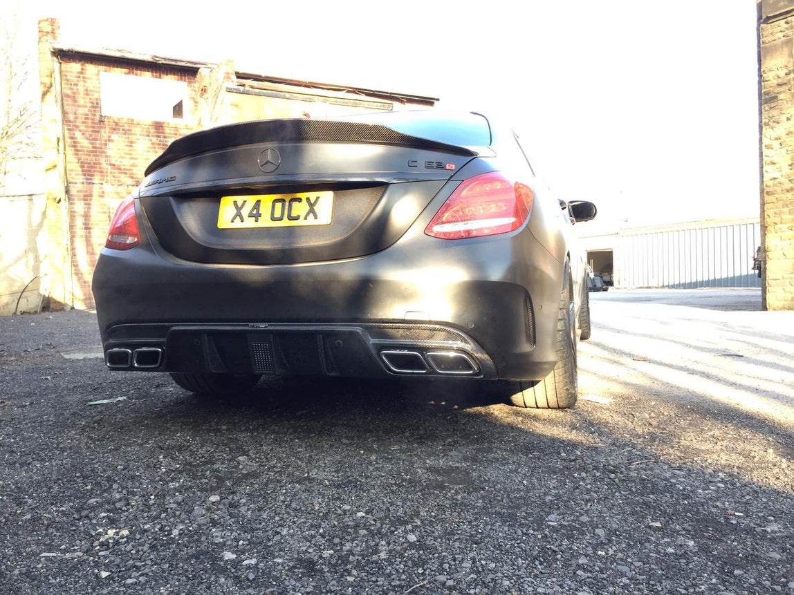 CT Carbon Mercedes W205 C63 / C63S Saloon 4DR Carbon Diffuser - CT Design CT Carbon Mercedes W205 C63 / C63S Saloon 4DR Carbon Diffuser - CT Design
