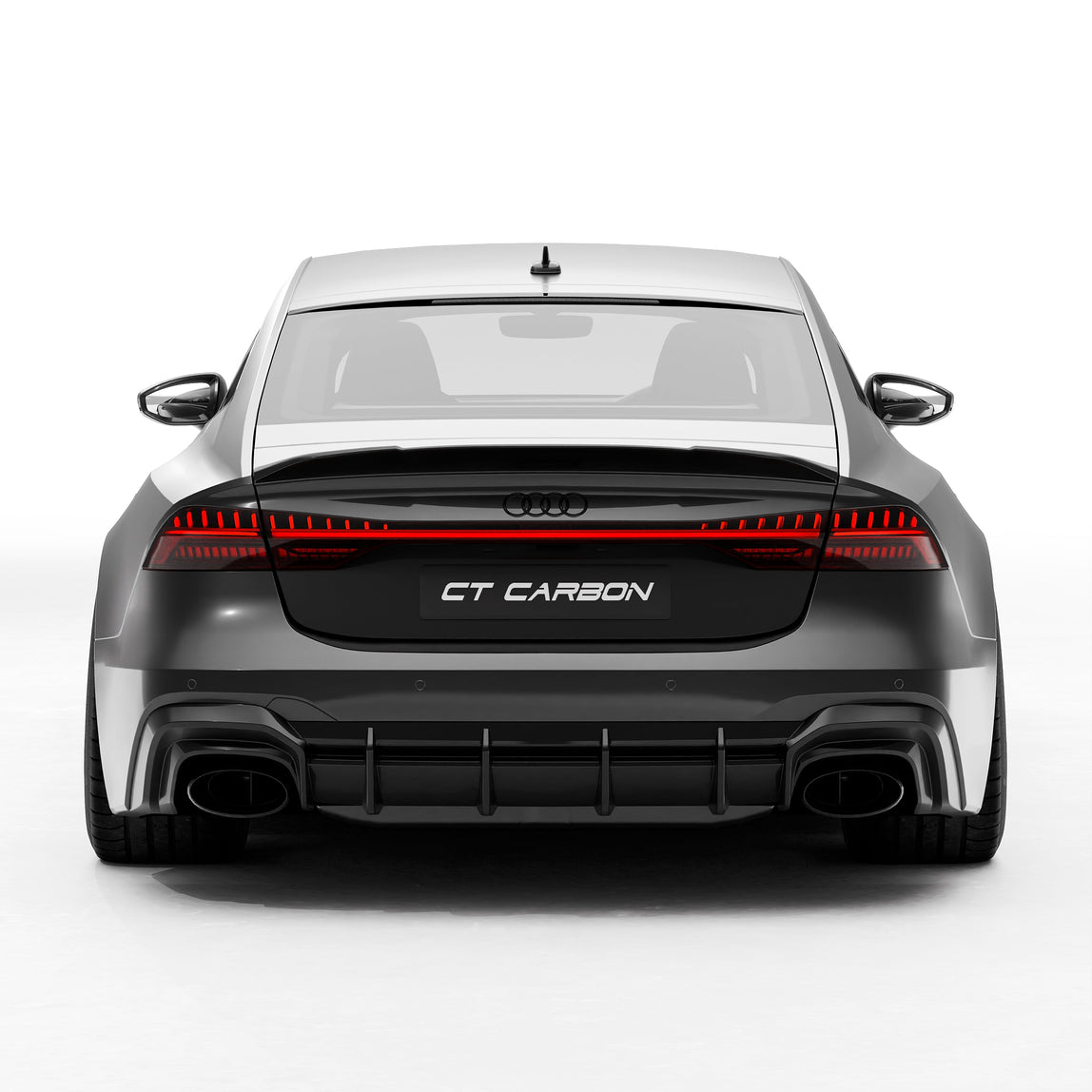 CT Carbon Audi RS6 / RS7 C8 Carbon Fibre Diffuser - CT Design CT Carbon Audi RS6 / RS7 C8 Carbon Fibre Diffuser - CT Design