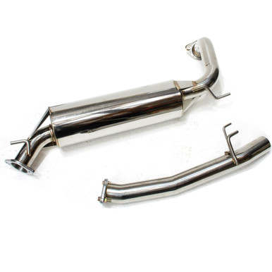 Generic 100-3127 STAINLESS STEEL REAR UFFLER ASSEBLY FITS 2014 2015