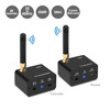 SIIG SIG-CE-RC0111-S1 Pro Wireless IR Remote Control Extender Kit Infrared Repeater Signal Booster IR 20 To 60 KHz USB Powered Transmitter And Receiver With Pairing Button 656FT US