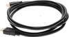 6ft HDMI 1.4 Male to HDMI 1.4 Male Black Cable Which Supports Ethernet For Resolution Up to 4096x2160 (DCI 4K) - 100% compatible and guaranteed to work