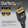 StarTech.com 5 m VESA Certified DisplayPort 1.4 Cable - 8K 60Hz HBR3 HDR - 16 ft Super UHD 4K 120Hz - DP to DP Video Monitor Cord M/M - 5m/16.4ft VESA Certified DisplayPort 1.4 Cable - 8K 60Hz/HDR/HBR3/DSC 1.2/HDCP 2.2/4:4:4 chroma subsampling/PVC ja