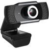 Adesso CyberTrack H4 1080P USB Webcam - 2.1 Megapixel - 30 fps - Manual Focus-Tripod Mount - 1920 x 1080 Video - Works with Zoom, Webex, Skype, Team, Facetime, Windows, MacOS, and Android Chrome OS