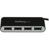 StarTech.com 4 Port USB Hub â?" 4 x USB 2.0 port â?" Bus Powered â?" USB Adapter â?" USB Splitter â?" Multi Port USB Hub â?" USB 2.0 Hub - Add four USB 2.0 ports to your computer using this cost-effective compact USB hub - 4 Port USB Hub with Built-i