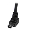 StarTech.com 1m Mini USB Cable - A to Up Angle Mini B - Connect your Mini USB devices, with the cable out of the way - 1m USB to Mini USB Cable Cord - Mini B USB Cable - Angled Mini USB Cable - Up Angle Mini USB - Up Angle USB Cable - 1 m Mini USB Ca