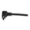 StarTech.com 1m Mini USB Cable - A to Up Angle Mini B - Connect your Mini USB devices, with the cable out of the way - 1m USB to Mini USB Cable Cord - Mini B USB Cable - Angled Mini USB Cable - Up Angle Mini USB - Up Angle USB Cable - 1 m Mini USB Ca
