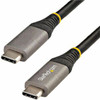 StarTech.com 20" 50cm USB C Cable 10Gbps, USB 3.1 Type-C Cable, 5A/100W, DP Alt Mode, USB-C Cord for USB-C Laptop/Phone/Device - 1.6ft/50cm USB-C cable 10Gbps; USB 3.2 Gen 2 - DP Alt mode (8K 30Hz); 100W/5A PD 3.0 charging - Thunderbolt 3/4 Compatibl