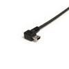 StarTech.com 3 ft Mini USB Cable - A to Right Angle Mini B - Connect your Mini USB devices, with the cable out of the way - 3ft Mini USB Cable - 3 ft A to Mini B Cable - 3' USB 2.0 Mini USB Cable - USB to Mini USB Cable - Mini USB Cord - Right Angle 