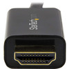 StarTech.com 3ft (1m) DisplayPort to HDMI Cable, 4K 30Hz Video, DP 1.2 to HDMI Adapter Cable Converter for HDMI Monitor/Display, Passive - 3.3ft/1m Passive DisplayPort to HDMI cable converter - 4K 30Hz/1080p/7.1 Audio/HDCP 1.4/DPCP; DP 1.2 to HDMI 1.