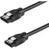 StarTech.com 0.6 m Round SATA Cable - Latching Connectors - 6Gbs SATA Cord - SATA Hard Drive Power Cable - (SATRD60CM) - 0.6 m round SATA cable with straight latching connections - Supports data transfer rates of up to 6Gbs with SATA 3.0 compliant dr