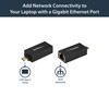 StarTech.com USB C to Gigabit Ethernet Adapter - 1Gbps NIC USB 3.0/3.1 Type C to RJ45 Port/LAN Network Adapter TB3 Compatible/ MacBook Pro - USB C to Gigabit Ethernet adapter securely connects to wired network/LAN w/RJ45 on a USB Type-C or TB3 device
