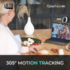 Adesso CyberTrack M1 Webcam - 2.1 Megapixel - 30 fps - USB 2.0 - 1920 x 1080 Video - CMOS Sensor - Fixed Focus - 305° Angle - Microphone - Computer