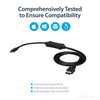 StarTech.com 3 ft 1m USB C to eSATA Cable - For External Storage Devices with HDD / SSD / ODD - USB 3.0 to eSATA Cable (5Gbps) - USB Type C to eSATA - Access eSATA storage devices containing HDD / SSD / ODD drives from a USB-C or Thunderbolt 3 laptop