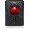 Adesso iMouse T50 - Wireless Programmable Ergonomic Trackball Mouse - Optical - Wireless - Radio Frequency - 2.40 GHz - Black - USB - 4800 dpi - Trackball, Scroll Wheel - 7 Button(s) - Symmetrical