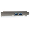 StarTech.com 4 Port PCI Express USB 3.0 Card - 5Gbps - 2 External & 2 Internal (IDC) - SATA Power - Add front or rear panel USB 3.0 ports to your computer case using USB 3.0 motherboard-style headers - 4 Port PCI Express USB 3.0 Card - 2 External & 2
