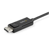 StarTech.com 3ft (1m) USB C to DisplayPort 1.2 Cable 4K 60Hz - Reversible DP to USB-C / USB-C to DP Video Adapter Monitor Cable HBR2/HDR - Reversible USB C to DisplayPort 1.2 cable (USB-C DP Alt Mode laptop to monitor) or DP 1.2 to USB-C display cabl