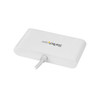 StarTech.com 4 Port USB C Hub with 4x USB-A (USB 3.0 SuperSpeed 5Gbps) - USB Bus Powered - Portable/Laptop USB Type-C Adapter Hub - White - 4-Port USB-C hub - USB Type-C host laptop to 4x USB-A - SuperSpeed 5Gbps (USB 3.1/3.2 Gen 1) - Portable bus po