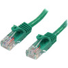 StarTech.com 6 ft Green Cat5e Snagless UTP Patch Cable - Make Fast Ethernet network connections using this high quality Cat5e Cable, with Power-over-Ethernet capability - 6ft Cat5e Patch Cable - 6ft Cat 5e patch cable - 6ft Cat5e Patch Cord - 6ft RJ4