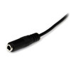 StarTech.com 2m Slim 3.5mm Stereo Extension Audio Cable - M/F - Extend the reach of your mobile audio device from your headphones/earphones or your stereo system - Headphone Extension Cable - Audio Extension Cable - Earphone Extension Cable - Slim 3.