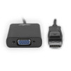 Rocstor DisplayPort to VGA Video Adapter Converter - Cable Length: 5.9" - 5.90" DisplayPort/VGA Video Cable for Video Device, Desktop Computer, Notebook, Projector, Monitor, HDTV - First End: 1 x DisplayPort 1.1a Digital Audio/Video - Male - Second E