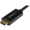 StarTech.com 15ft (5m) Mini DisplayPort to HDMI Cable, 4K 30Hz Video, Mini DP to HDMI Adapter/Converter Cable, mDP to HDMI Monitor/Display - 15ft Passive Mini DisplayPort to HDMI cable connects HDMI monitor/display - 4K 30Hz/1080p/7.1 Audio/HDCP 1.4/