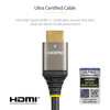 3ft/1m HDMI 2.1 Cable, Certified Ultra High Speed HDMI Cable 48Gbps, 8K 60Hz/4K 120Hz HDR10+, 8K HDMI Cable, Monitor/Display - 3.28 ft HDMI A/V Cable for Audio/Video Device, Monitor, TV, Display Screen, Notebook, Computer, Workstation, Apple TV, Proj