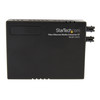 StarTech.com 10/100 Multi Mode Fiber Copper Fast Ethernet Media Converter ST 2 km - Convert and extend a 10/100 Mbps Ethernet connection up to 2 km over Multi Mode ST fiber - fiber converter - ethernet media converter - fibre converter - 10/100 media