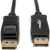 Rocstor Premium 12ft / 4m DisplayPort 1.2 Cable M/M - DisplayPort 4k - DisplayPort Male Digital Audio/Video - 12ft - Black- DP TO DP Cable 4Kx2K - 12 ft DisplayPort A/V Cable for Monitor, Audio/Video Device - First End: DisplayPort 1.2 Digital Audio/