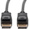 Rocstor Premium 6ft / 2m DisplayPort 1.2 Cable M/M - DisplayPort 4k - DisplayPort Male Digital Audio/Video - 6ft - Black- DP TO DP Cable 4Kx2K - 6 ft DisplayPort A/V Cable for Monitor, Audio/Video Device - First End: DisplayPort 1.2 Digital Audio/Vid