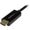 StarTech.com 10ft (3m) DisplayPort to HDMI Cable, 4K 30Hz Video, DP 1.2 to HDMI Adapter Cable Converter for HDMI Monitor/Display, Passive - 10ft/3m Passive DisplayPort to HDMI cable converter - 4K 30Hz/1080p/7.1 Audio/HDCP 1.4/DPCP; DP 1.2 to HDMI 1.