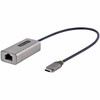 StarTech.com USB-C to Ethernet Adapter, 10/100/1000 Mbps, Gigabit Network Adapter, ASIX AX88179A, 1ft/30cm Cable, Windows/macOS/Linux - This USB to RJ45 adapter supports up to Gigabit speeds and supports 10/100/1000 Mbps network speeds - Built-in 11.