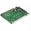 StarTech.com M.2 SATA SSD to 2.5in SATA Adapter Converter - Convert an M.2 SSD into a 7mm high 2.5in SATA 6Gbps Open Frame SSD - M.2 SSD to 2.5in SATA Adapter - Supports B key M.2 SSDs - 2.5 SATA Adapter - M.2 SSD to SATA - 2.5" Sata Adapter - M.2 SS