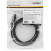 Rocstor USB Data Transfer Cable - 6 ft USB Data Transfer Cable - Type A Female USB - Type A Male USB - Extension Cable - Black - 1 6FT 1.83M F/M BLACK - 6 ft USB Data Transfer Cable for Printer, Scanner, Network Adapter, External Hard Drive, Computer