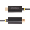 StarTech.com 9.8ft (3m) DisplayPort to HDMI Adapter Cable, 4K 60Hz with HDR, DP to HDMI 2.0b Cable, Active Video Converter - 9.8ft (3m) DisplayPort to HDMI Adapter Cable connects a DisplayPort-enabled desktop to an HDR-capable 4K 60Hz HDMI display; 4