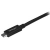 StarTech.com 2m 6 ft USB C Cable with Power Delivery (3A) - M/M - USB 3.0 - USB-IF Certified - USB 3.0 Type C Cable - USB 3.2 Gen 1(5Gbps) - Charge, sync & power USB Type C devices - USB-IF Certified - USB 3.2 Gen 1 Type-C Cable - Power your USB Type