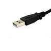 StarTech.com 1 ft Panel Mount USB Cable A to A - F/M - Add an external panel mount USB connection to a PC or faceplate - USB Female to Male Cable - Panel Mount USB Cable - Panel Mount USB Port - USB Panel Mount Adapter - Panel Mount USB Extension - 1