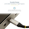 StarTech.com 6ft 2m USB C Cable, High Quality USB-C Cable, USB 3.0 (5Gbps) Type-C Cable, 5A/100W PD, DP Alt Mode, USB C Cord - 6.6ft/2m USB-C cable 10Gbps; USB 3.2 Gen 2 - DP Alt mode (8K 30Hz); 100W/5A PD 3.0 charging - Thunderbolt 3/4 Compatible - 