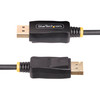 StarTech.com 3.3ft (1m) DisplayPort to HDMI Adapter Cable, 4K 60Hz with HDR, DP to HDMI 2.0b Cable, Active Video Converter - 3.3ft (1m) DisplayPort to HDMI Adapter Cable connects a DisplayPort-enabled desktop to an HDR-capable 4K 60Hz HDMI display; 4