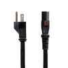 StarTech.com 12ft (3.6m) Heavy Duty Power Cord, NEMA 5-15P to Locking C13 AC Power Cable, 15A 125V, 14AWG, UL Listed Components - 12ft universal power cord w/NEMA 5-15P and Locking IEC 60320 C13 connectors; 125V at 15A; UL Listed components; Wire: 10