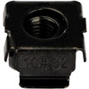 StarTech.com 10-32 Cage Nuts - 50 pack - Black (CABCAGENUTS1032) - This 50 pack of 10-32 cage nuts are convenient to have on hand for installing rackmount equipment securely into your server rack - The square hole rack nuts come in an all-black finis
