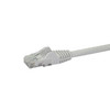 StarTech.com 4ft CAT6 Ethernet Cable - White Snagless Gigabit - 100W PoE UTP 650MHz Category 6 Patch Cord UL Certified Wiring/TIA - 4ft White CAT6 Ethernet cable delivers Multi Gigabit 1/2.5/5Gbps & 10Gbps up to 160ft - 650MHz - Fluke tested to ANSI/