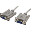 StarTech.com Serial Null modem cable - DB-9 (F) - DB-9 (F) - 3 m - Transfer files via serial connection - 10ft null modem cable - 10ft null modem serial cable - 10ft rs232 null modem cable