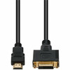 HDMI 1.3 Male to DVI-D Dual Link (24+1 pin) Female Black Adapter For Resolution Up to 2560x1600 (WQXGA) - 100% compatible and guaranteed to work