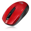 Adesso iMouse S50R - 2.4GHz Wireless Mini Mouse - Optical - Wireless - Radio Frequency - 2.40 GHz - Red - USB - 1200 dpi - Scroll Wheel - 3 Button(s) - Symmetrical