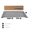 StarTech.com Horizontal Cable Lacing Bars with 2 in. Offset for Racks - Horizontal Cable Manager - 10 Pack - Route your cables on these horizontal cable managers to reduce cable tension in your rack - Rack horizontal cable management - Network cable 