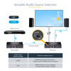 StarTech.com 4K HDMI Extender Over CAT5/CAT6 Cable, 4K 60Hz Video Extender Up to 230ft (70m), HDMI Over Ethernet Cabling, S/PDIF Audio Out - 4K HDMI Extender; 4K 60Hz (4:4:4) up to 230ft (70m) with zero latency over a CAT6/5e Ethernet cable; HDR; One