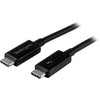 StarTech.com 1m (3.3ft) Thunderbolt 3 Cable, 20Gbps, 100W PD, 4K Video, Thunderbolt-Certified, Compatible w/ TB4/USB 3.2/DisplayPort - 1m (3.3ft) Passive Thunderbolt 3 cable - Delivers consistent 20 Gbps performance - Compatible with TB4, USB4/USB-C 