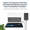 StarTech.com 1m (3.3ft) Thunderbolt 3 Cable, 20Gbps, 100W PD, 4K Video, Thunderbolt-Certified, Compatible w/ TB4/USB 3.2/DisplayPort - 1m (3.3ft) Passive Thunderbolt 3 cable - Delivers consistent 20 Gbps performance - Compatible with TB4, USB4/USB-C 