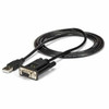 StarTech.com USB to Serial Adapter - Null Modem - FTDI USB UART Chip - DB9 (9-pin) - USB to RS232 Adapter - Add a Null Modem RS232 serial port to your laptop or desktop computer through USB - USB to Serial - USB to RS232 - USB to DB9 - USB to serial 