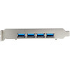 StarTech.com 4-Port USB PCIe Card - 10Gbps USB 3.2 Gen 2 Type-A PCI Express Expansion Card - 2 Controllers - 4xUSB - Windows/Mac/Linux - USB PCIe card - 4x USB-A up to 10Gbps per port | 2x ASM3142 (2 ports/controller) up to 20Gbps total - USB 3.1/3.2